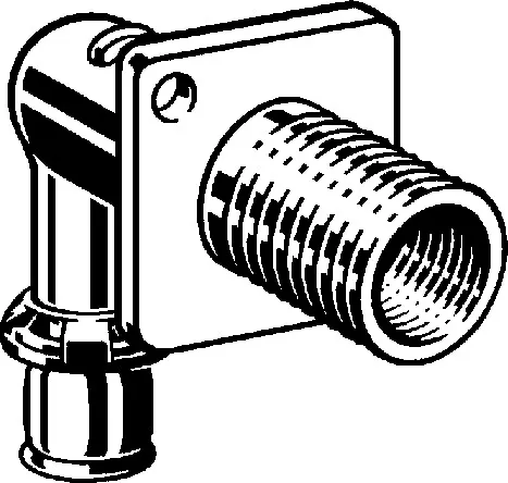 Viega „Sanfix P“ Wanddurchführung mit 1 Muffe und Außen- / Innengewinde 16 mm × 1/2″ / 3/4″ × 45 mm Viega „Sanfix P“ Wanddurchführung mit 1 Muffe und Außen- / Innengewinde 16 mm × 1/2″ / 3/4″ × 45 mm