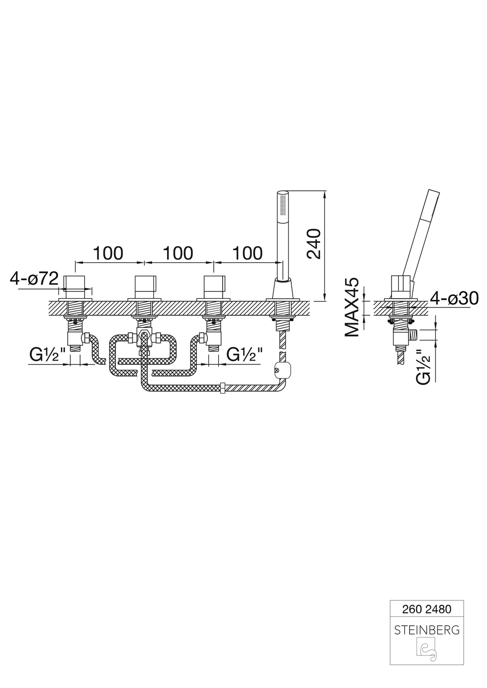 Steinberg Serie 260 Armatur Steinberg Serie 260 Armatur