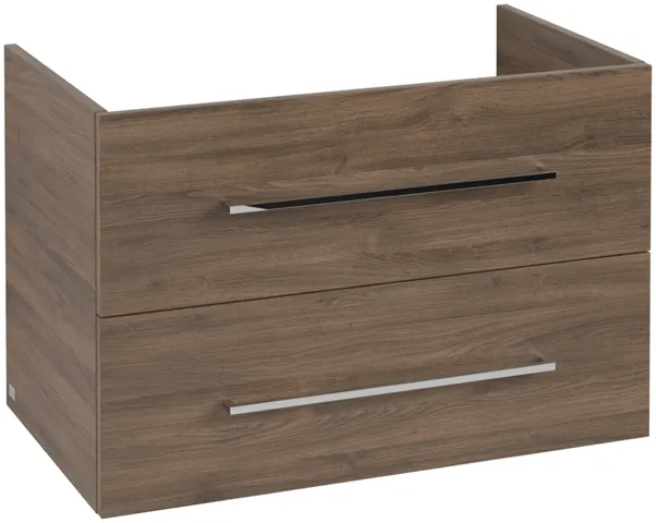 Villeroy & Boch Waschtischunterschrank „Avento“ für Schrankwaschtisch 780 × 514 × 452 mm Arizona Oak, Soft Closing