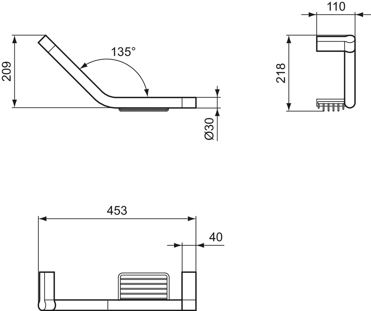 Ideal Standard Badewannengriff „Connect“