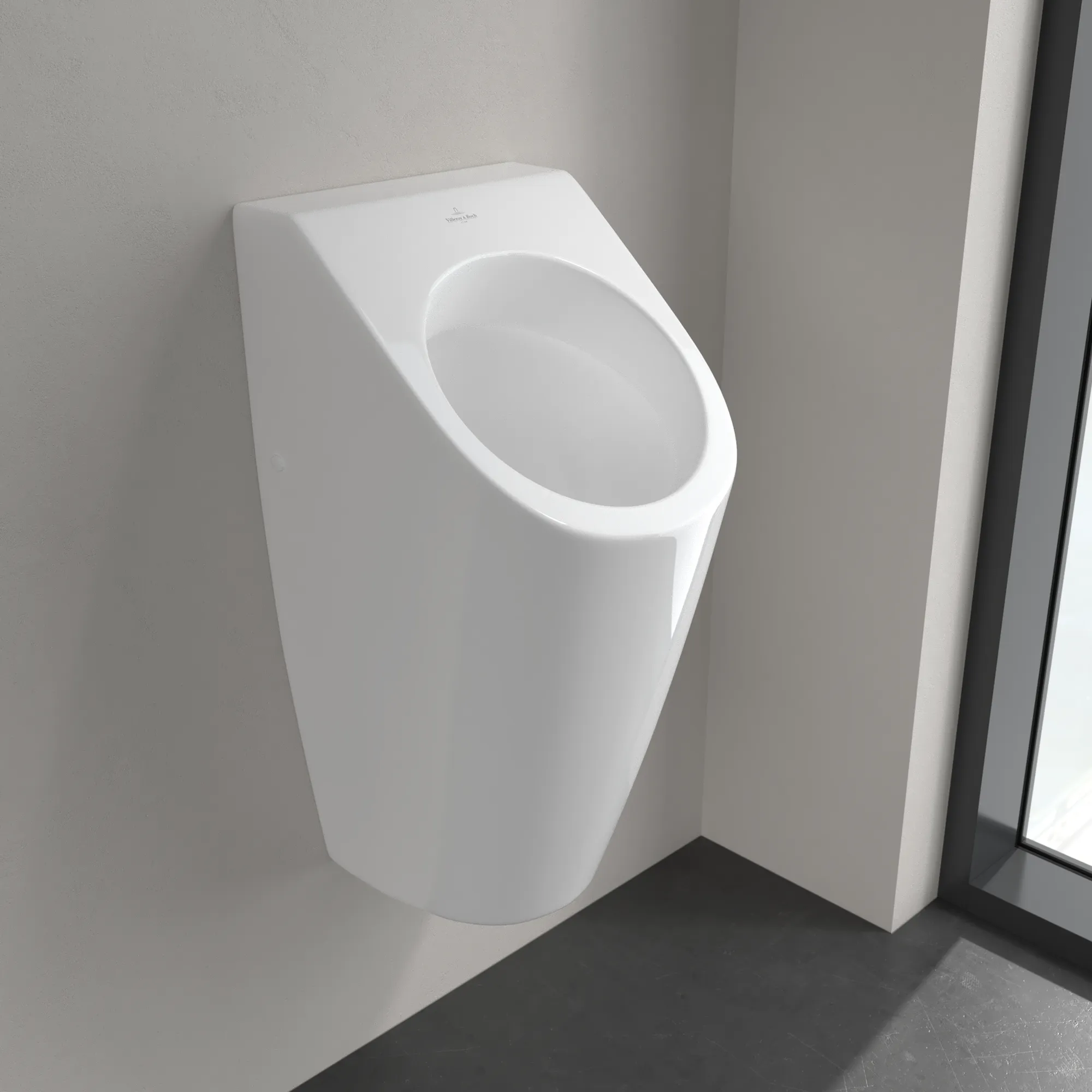 Urinal „Architectura“, Befestigung verdeckt, Zulauf verdeckt, ohne Zielobjekt 32,5 × 68 × 35,5 cm in Weiß Alpin Urinal „Architectura“, Befestigung verdeckt, Zulauf verdeckt, ohne Zielobjekt 32,5 × 68 × 35,5 cm in Weiß Alpin