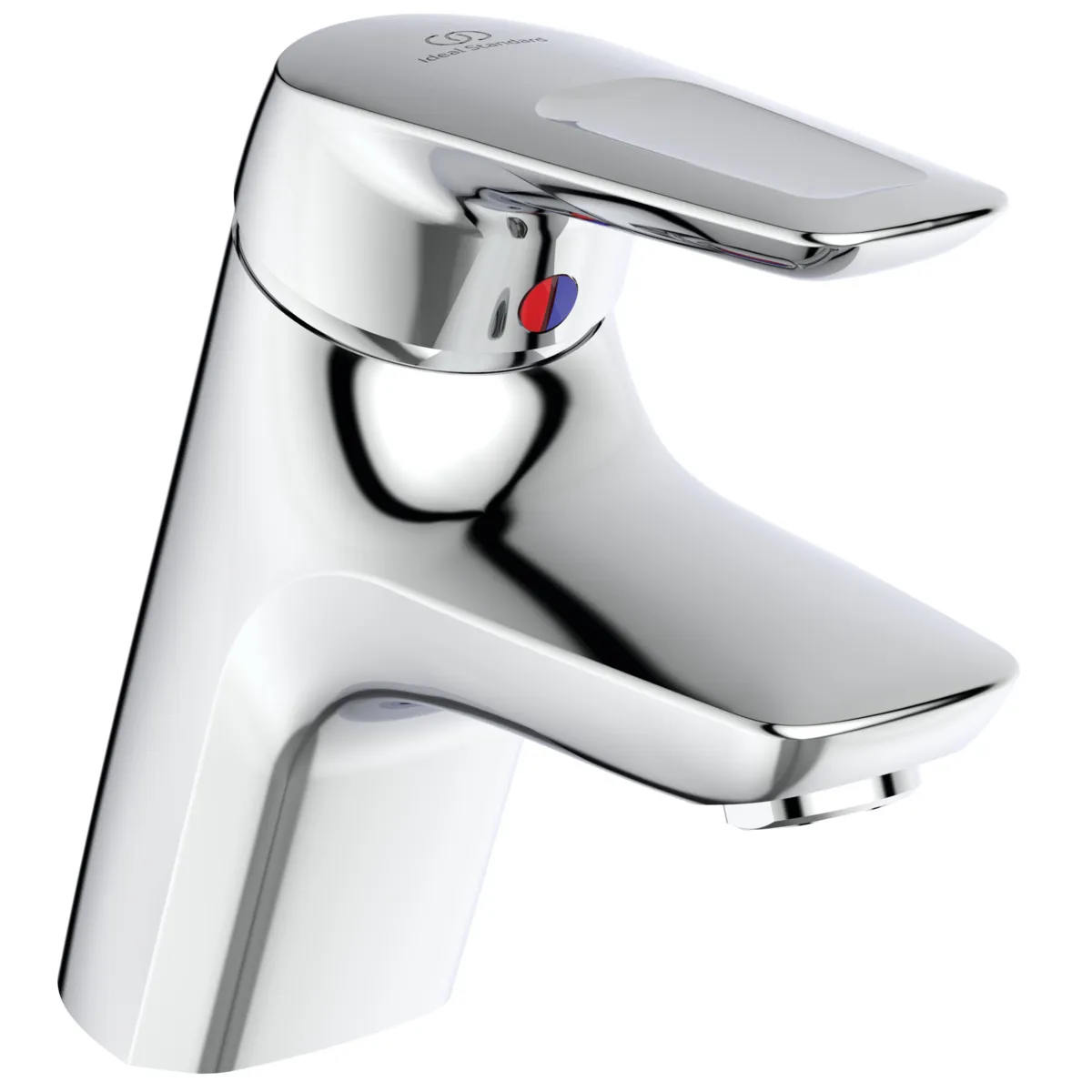 Waschtischarmatur Ceramix Blue, mit Ablaufgarnitur, Ausladung 135mm, Chrom Waschtischarmatur Ceramix Blue, mit Ablaufgarnitur, Ausladung 135mm, Chrom