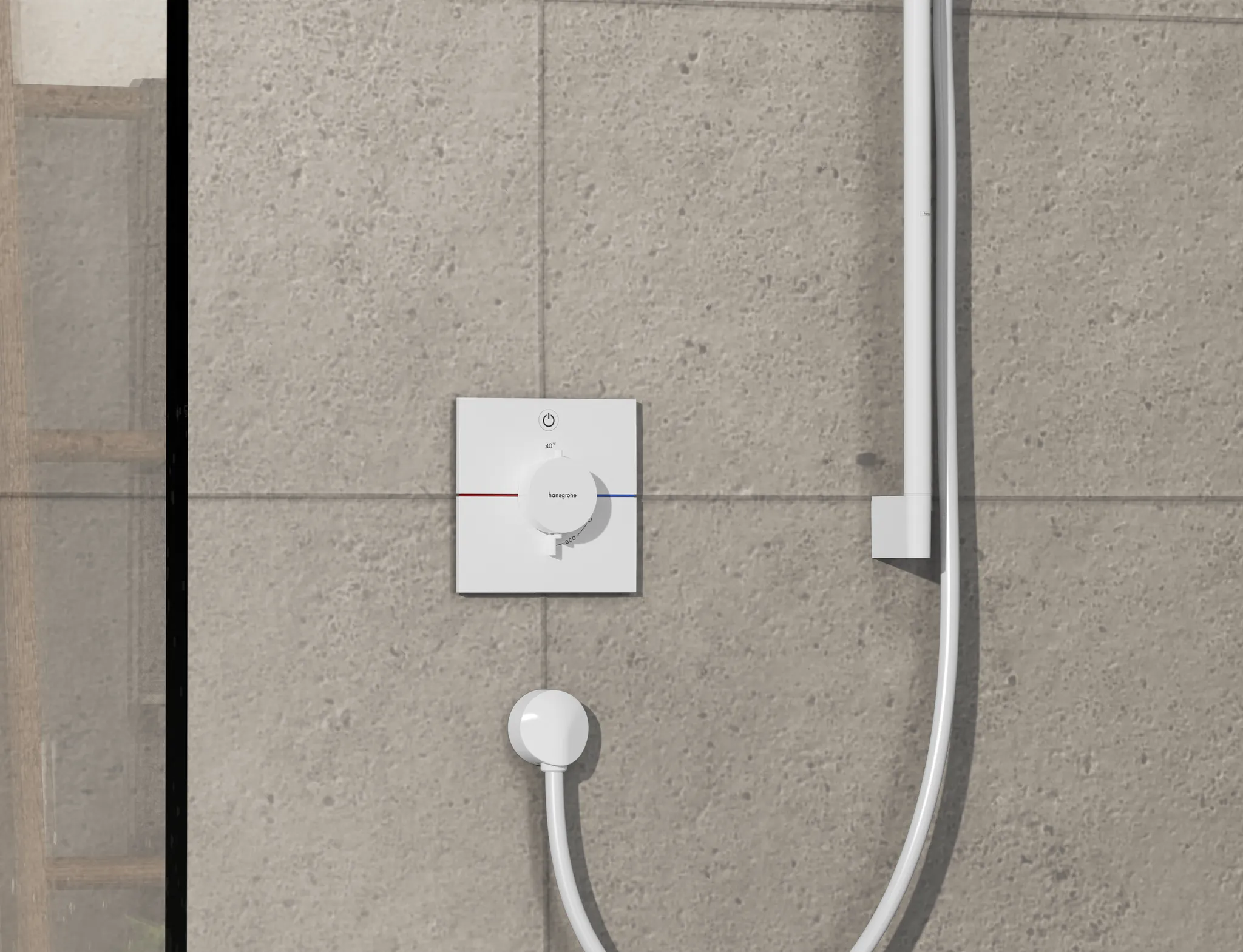 ShowerSelect Comfort E Thermostat Unterputz für 1 Verbraucher Chrom ShowerSelect Comfort E Thermostat Unterputz für 1 Verbraucher Chrom