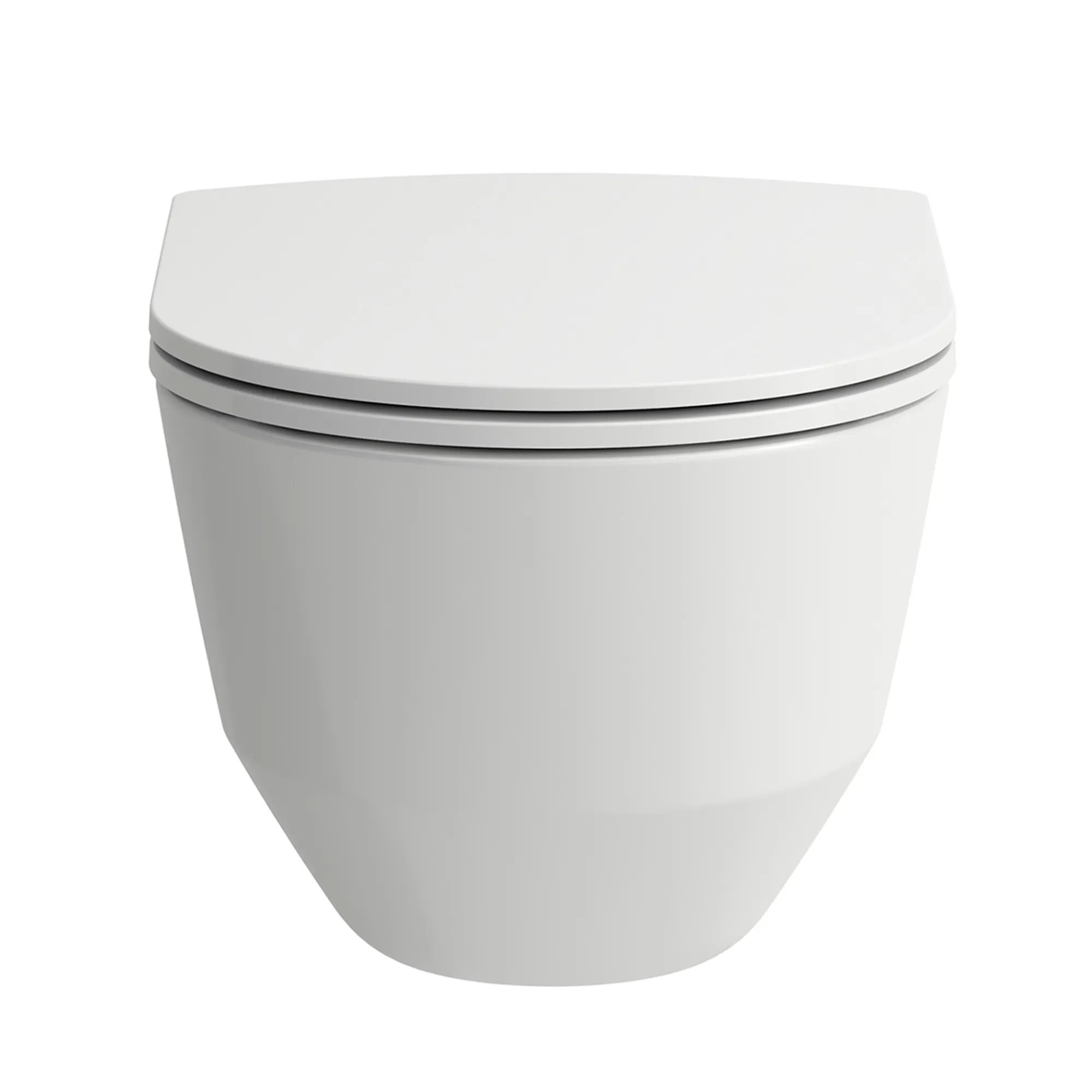Tiefspül-WC wandhängend+Sitz PRO Pack 530x365x350 spülrandlos weiß