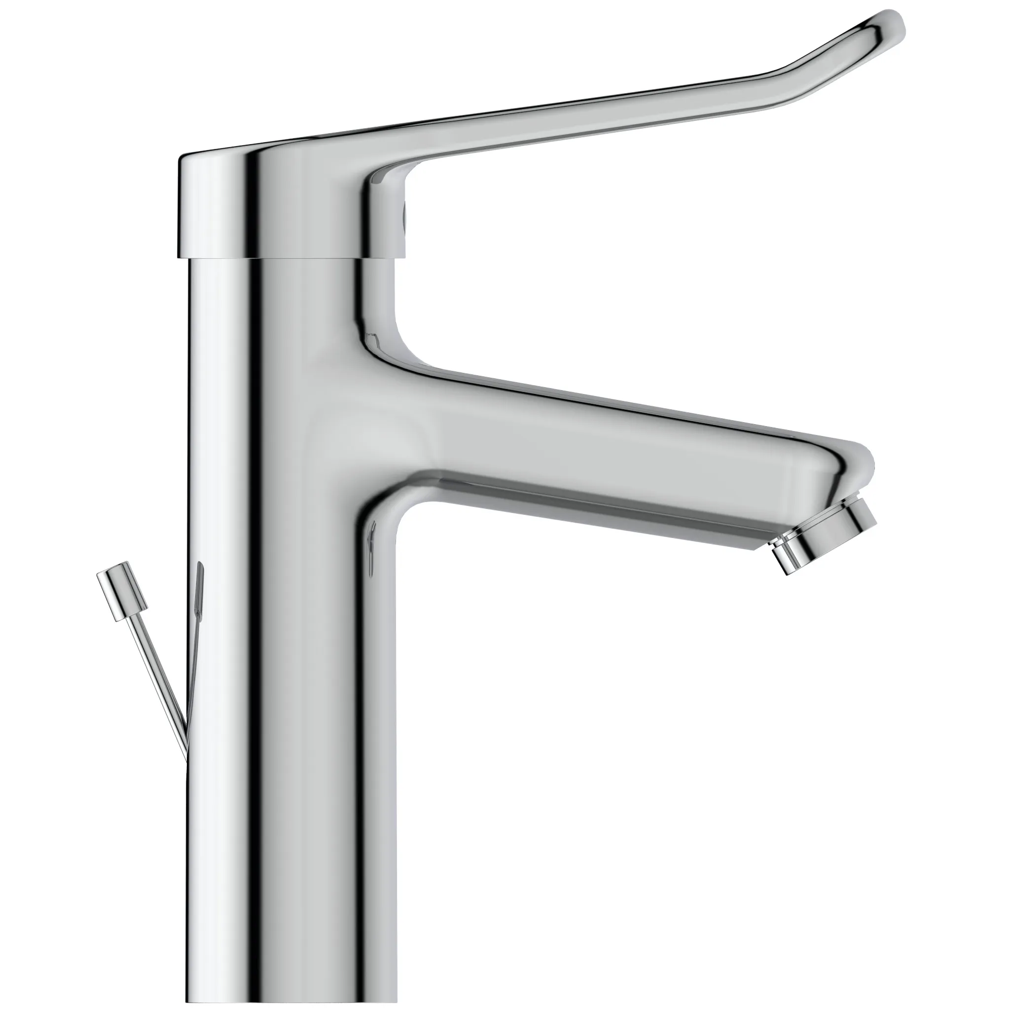 Waschtischarmatur Ceraplus Grande mit Bügelgriff mit Ablaufgarnitur Ausladung 123mm Chrom Waschtischarmatur Ceraplus Grande mit Bügelgriff mit Ablaufgarnitur Ausladung 123mm Chrom