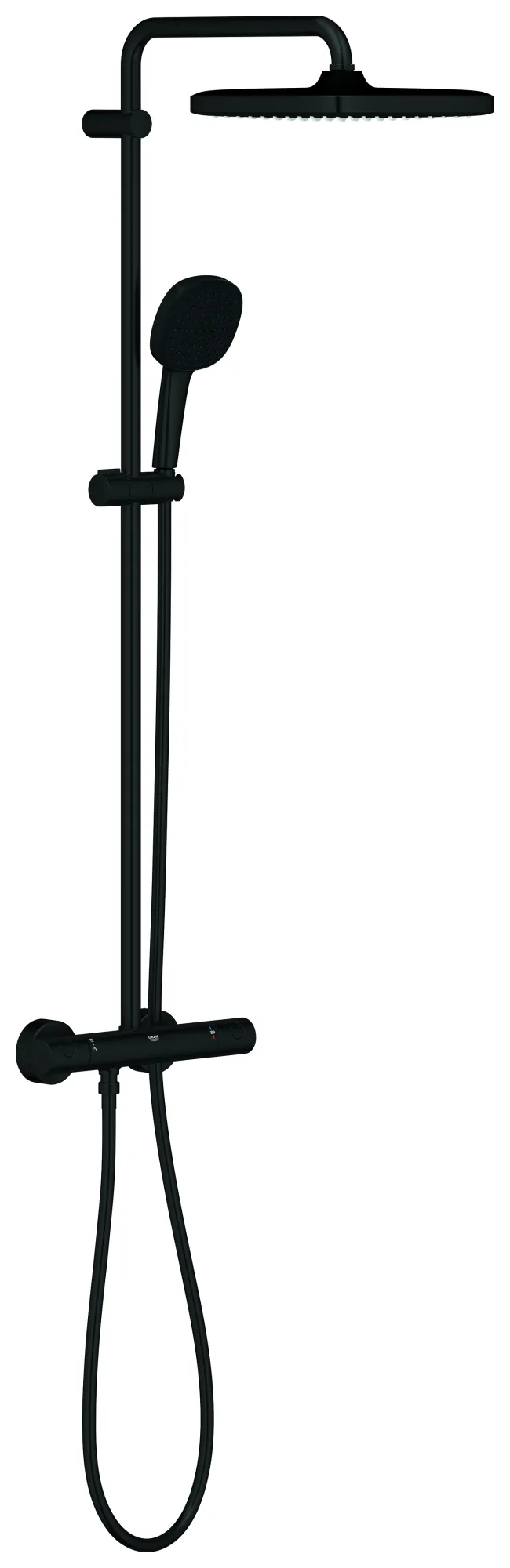Grohe Duschsystem „Tempesta system 250“ in Matt Black Grohe Duschsystem „Tempesta system 250“ in Matt Black
