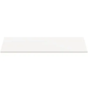 Waschtischplatte i.life B ohne Ausschnitt 1002x506x18mm Weiß matt Waschtischplatte i.life B ohne Ausschnitt 1002x506x18mm Weiß matt