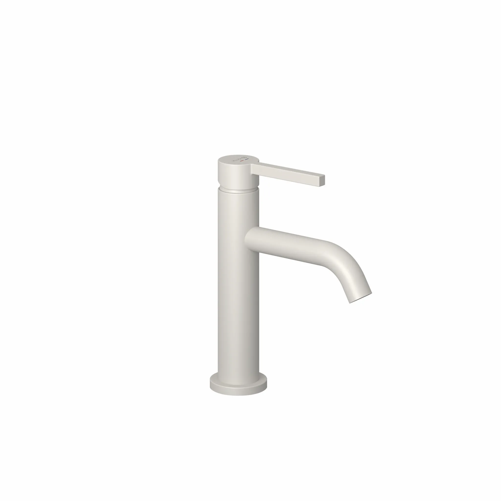 Kludi NOVA FONTE Pura Waschtisch-Einhandmischer 100, Matt Light Dove, 4,5 l/min, DVGW-zugelassen Kludi NOVA FONTE Pura Waschtisch-Einhandmischer 100, Matt Light Dove, 4,5 l/min, DVGW-zugelassen