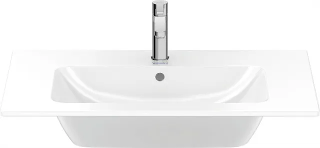 Wandwaschtisch „ME by Starck“, mit Überlauf, Hahnlochposition mittig in Weiß Hochglanz Wandwaschtisch „ME by Starck“, mit Überlauf, Hahnlochposition mittig in Weiß Hochglanz