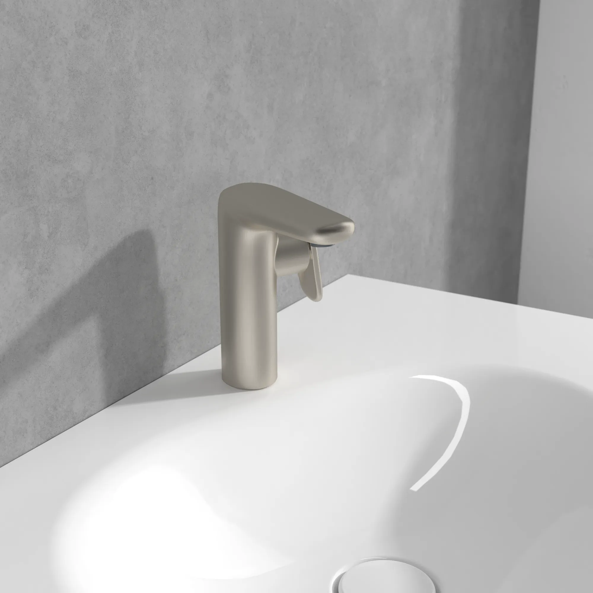 Einhand-Waschtischarmatur „Antao“ 16,4 cm Ausladung 115 mm