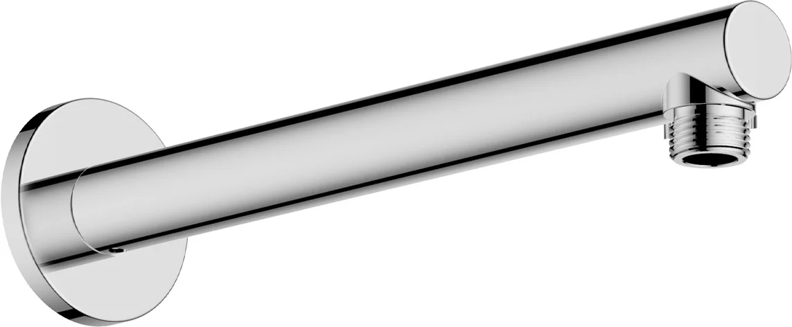 Hansgrohe Vernis Blend Brausearm, Chrom, 240 mm Länge, 90° Winkel, Aufputzmontage