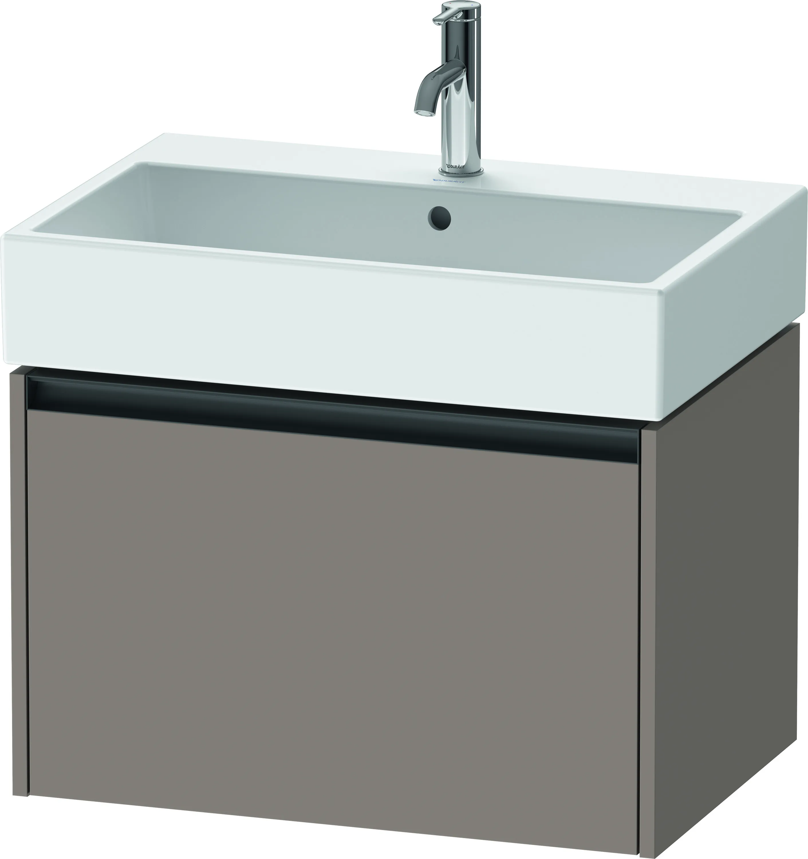 Duravit Waschtischunterschrank wandhängend „Ketho.2“ 68,4 × 44 × 46 cm Basalt Matt Duravit Waschtischunterschrank wandhängend „Ketho.2“ 68,4 × 44 × 46 cm Basalt Matt