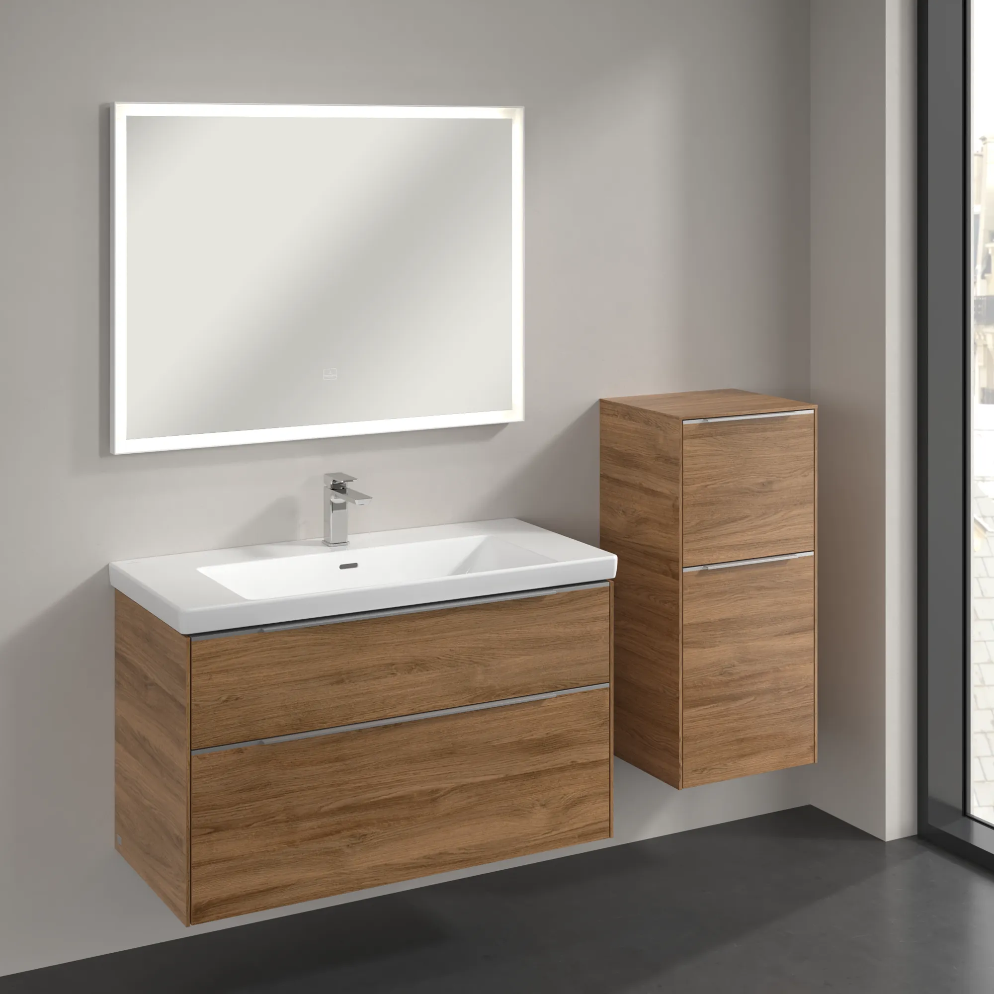 Villeroy & Boch Subway 3.0 Seitenschrank C59500, 400x860x362 mm, Kansas Oak Villeroy & Boch Subway 3.0 Seitenschrank C59500, 400x860x362 mm, Kansas Oak