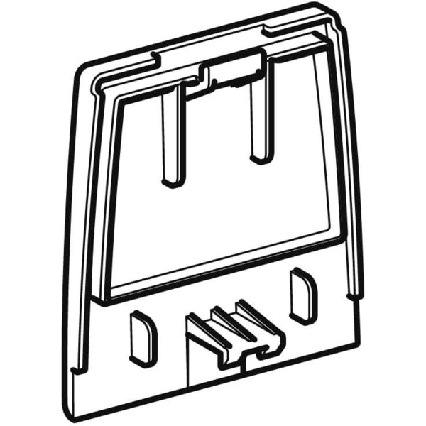 Abdeckung für Elektroanschluss, für AquaClean 4000: weiß-alpin Abdeckung für Elektroanschluss, für AquaClean 4000: weiß-alpin