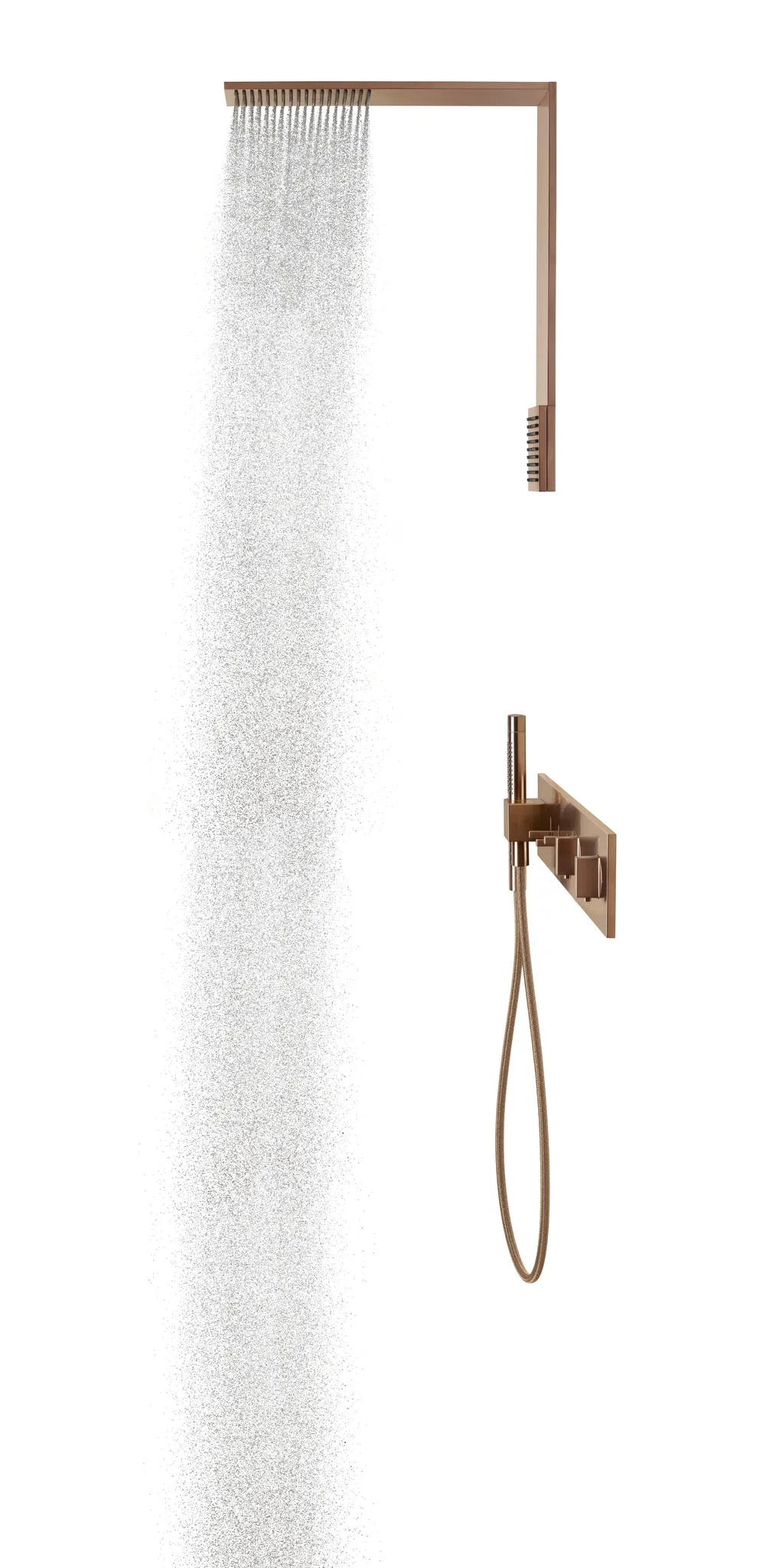 AXOR ShowerComposition Brausenmodul 110/220 1jet mit Schulterbrause Chrom