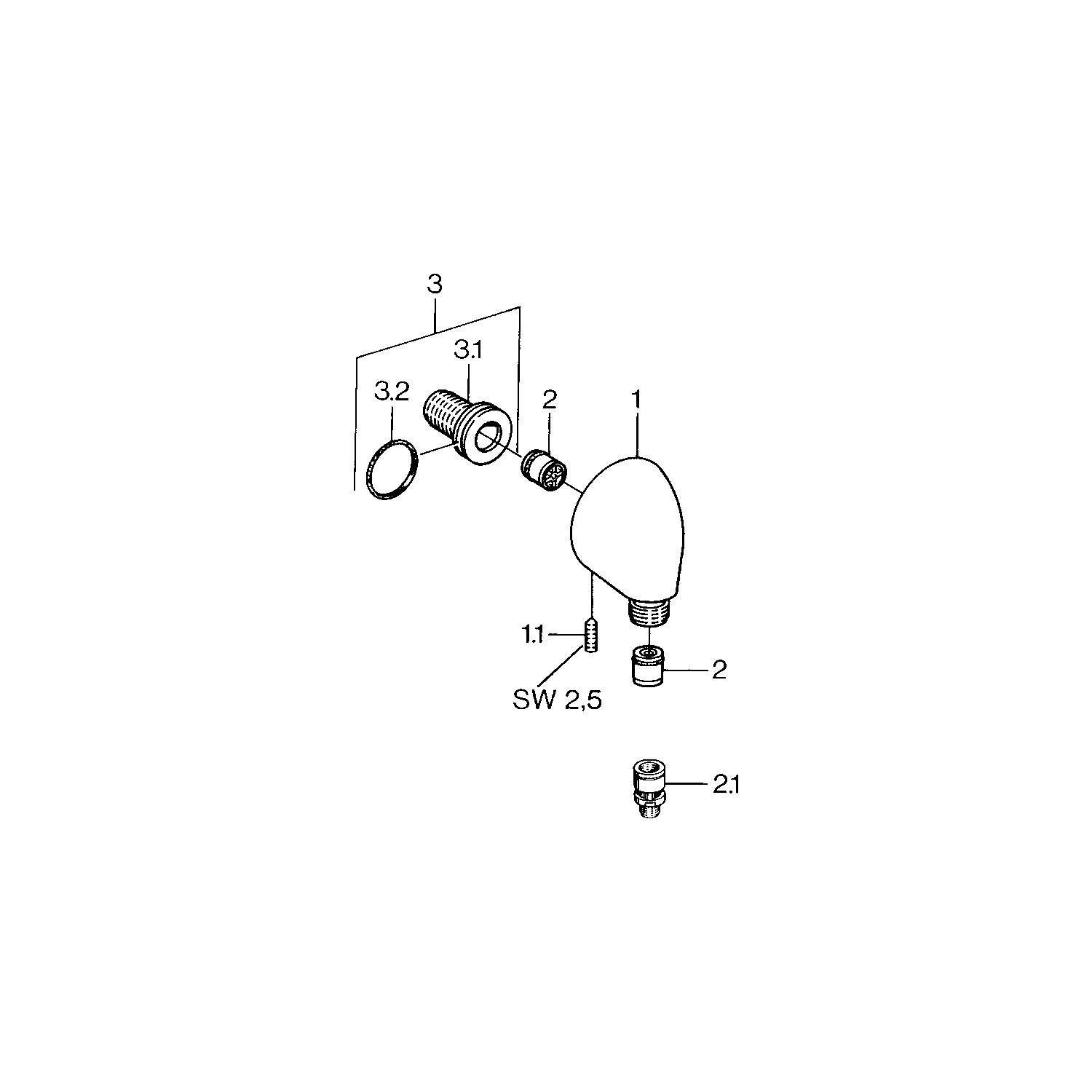 Hansa Wandanschlussbogen Hansa 0442 DN15 Chrom Hansa Wandanschlussbogen Hansa 0442 DN15 Chrom