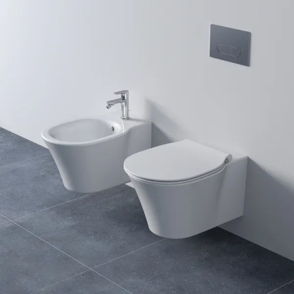 Ideal Standard Bidet „ConnectAir“, Befestigung verdeckt 36 × 54 × 29,5 cm Ideal Standard Bidet „ConnectAir“, Befestigung verdeckt 36 × 54 × 29,5 cm