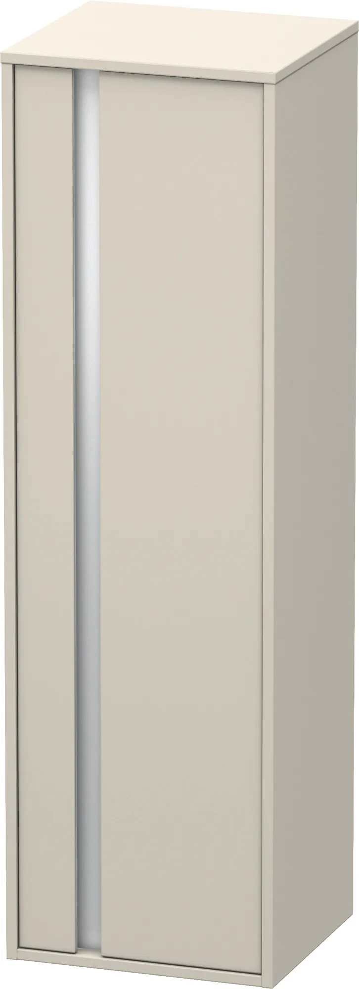 Duravit Halbhochschrank „Ketho“ 40 × 132 × 36 cm Taupe Matt