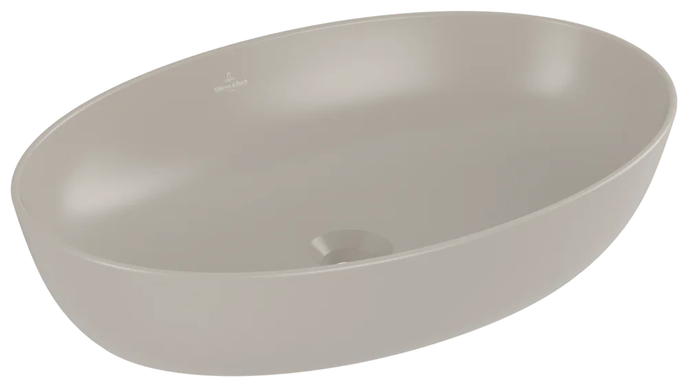 Villeroy & Boch Aufsatzwaschbecken Artis Almond CeramicPlus 610x410x130mm