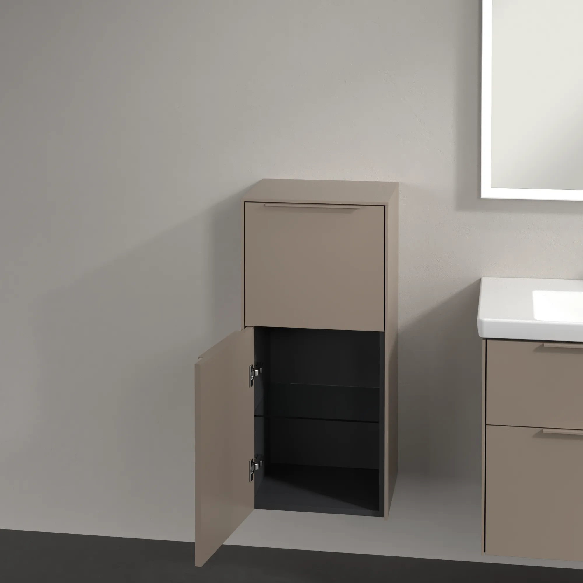 Villeroy & Boch Subway 3.0 Seitenschrank C59402, 400 x 860 x 362 mm, links