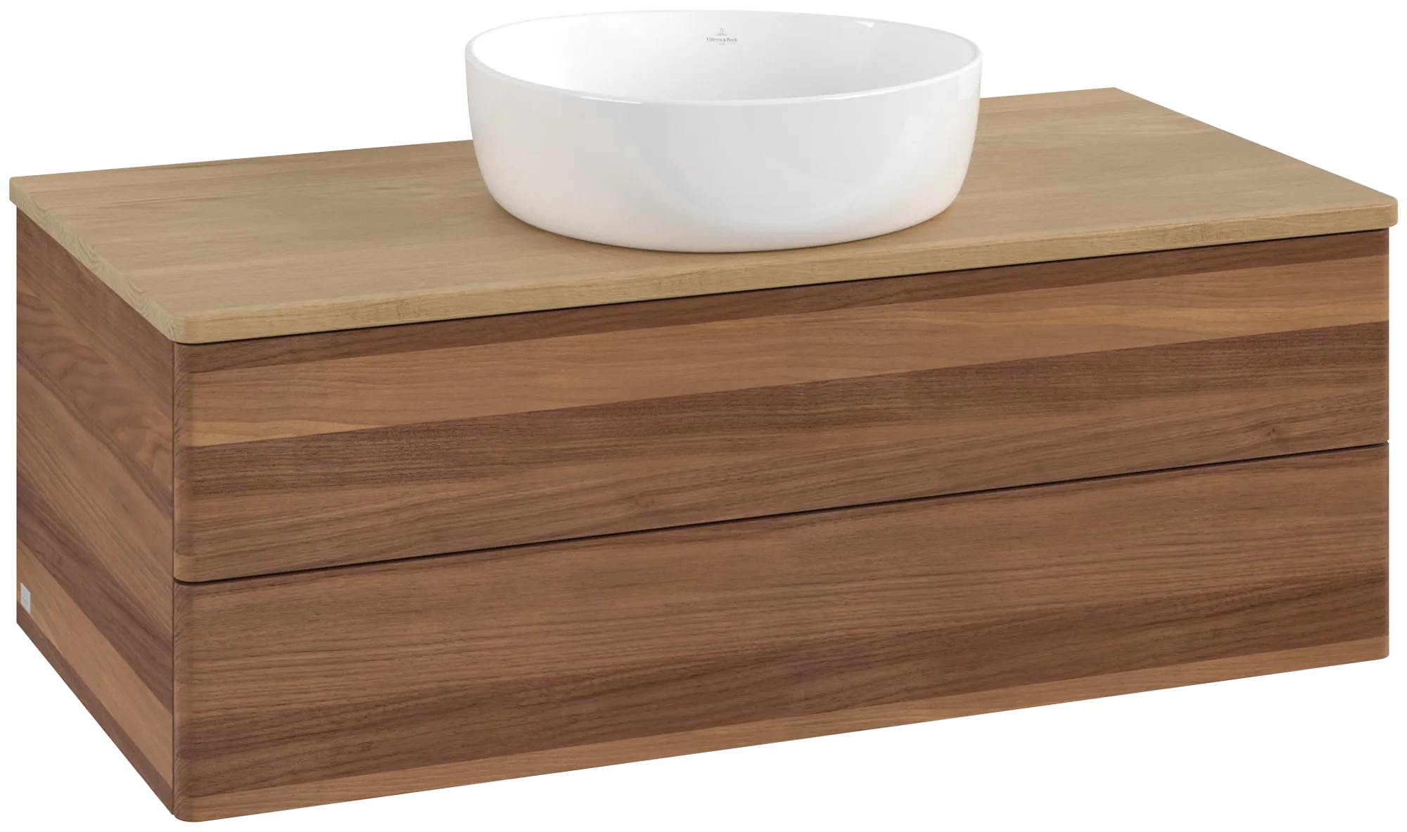 Villeroy & Boch Antao Waschbeckenunterschrank L20_1, 1000x360x500mm, Warm Walnut/Honey Oak