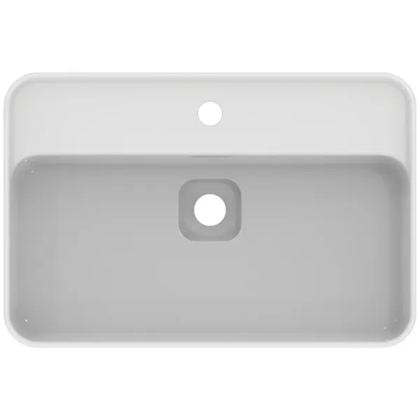 Waschbecken „StradaII“ 60 × 40 × 17,5 cm, Hahnlochposition mittig Waschbecken „StradaII“ 60 × 40 × 17,5 cm, Hahnlochposition mittig
