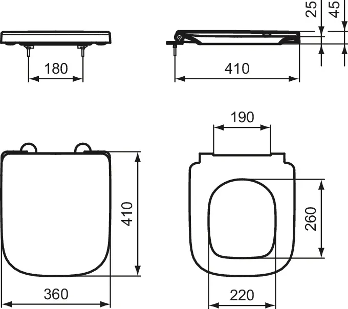 Ideal Standard WC-Sitz „i.lifeS“ Ideal Standard WC-Sitz „i.lifeS“