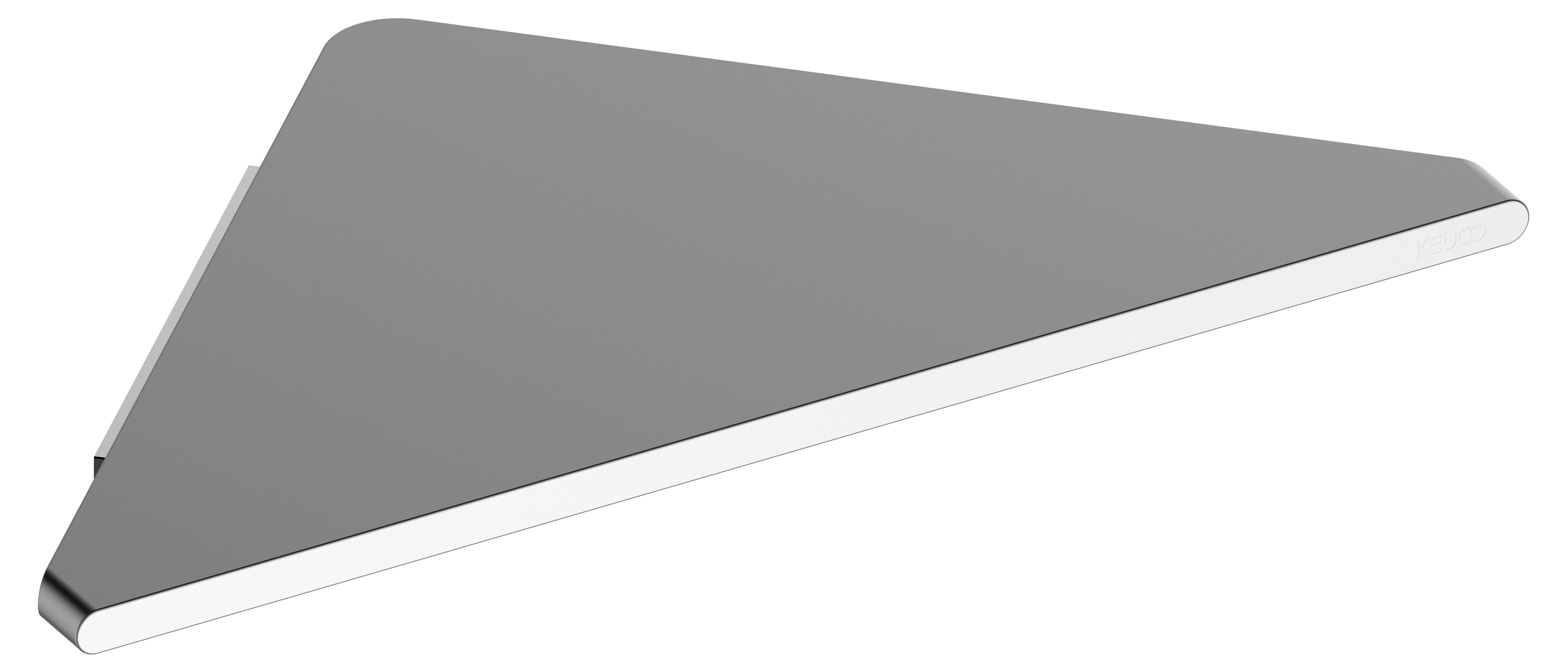 Edition 400 11557170000 Eckduschablage silber-eloxiert Edition 400 11557170000 Eckduschablage silber-eloxiert