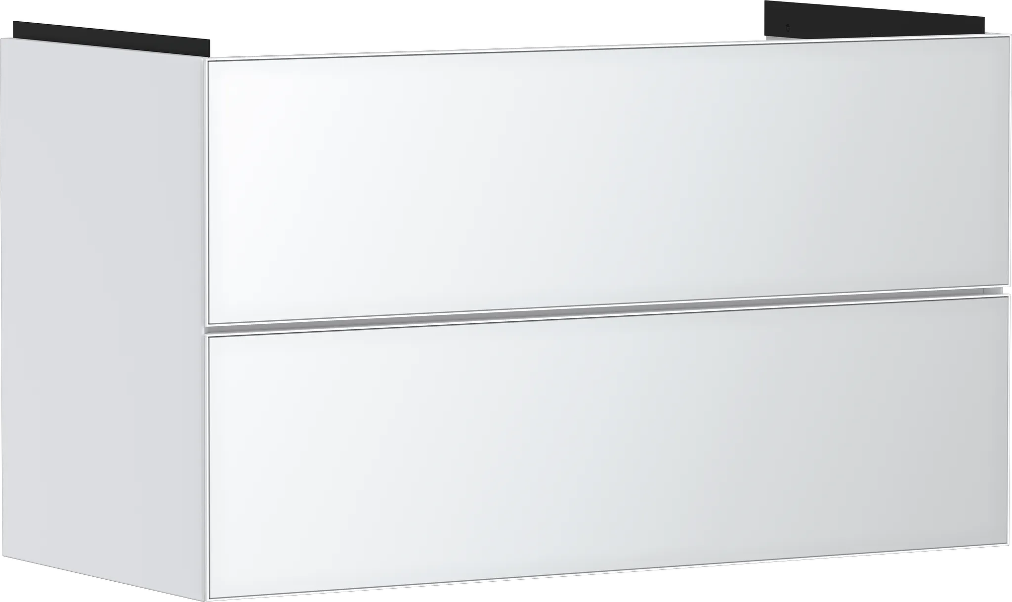 Hansgrohe Xevolos E Waschtischunterschrank Mattweiß 980⁄475 mit 2 Schubkästen Hansgrohe Xevolos E Waschtischunterschrank Mattweiß 980⁄475 mit 2 Schubkästen