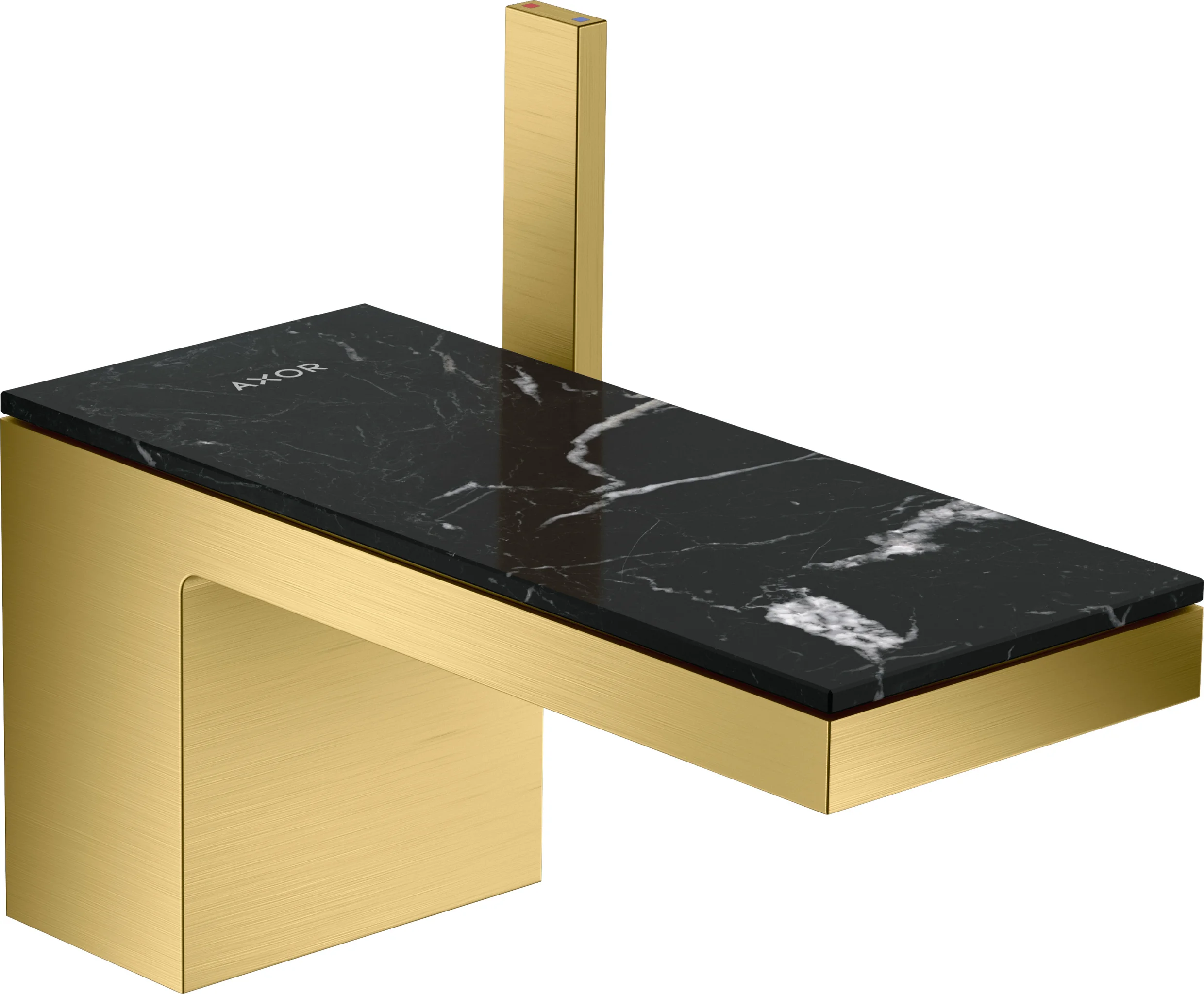 Hansgrohe AXOR MyEdition Platte 200 mm Marmor Nero Marquina abnehmbar Hansgrohe AXOR MyEdition Platte 200 mm Marmor Nero Marquina abnehmbar