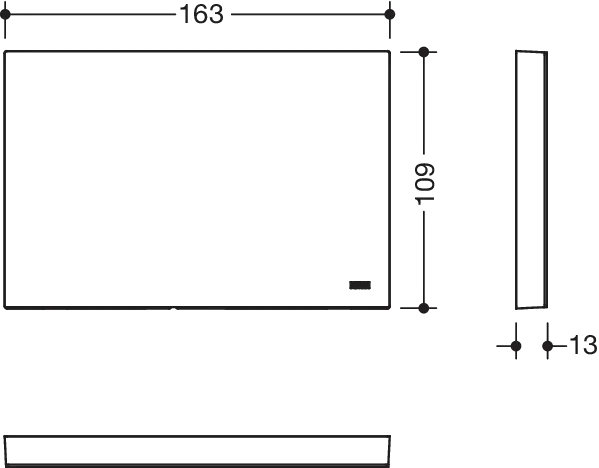 HEWI Abdeckung „System 900“ in Signalweiß HEWI Abdeckung „System 900“ in Signalweiß