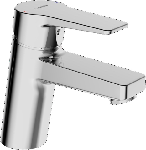 Einhand-Waschtischarmatur „Twist“ Ausladung 121 mm in Chrom Einhand-Waschtischarmatur „Twist“ Ausladung 121 mm in Chrom
