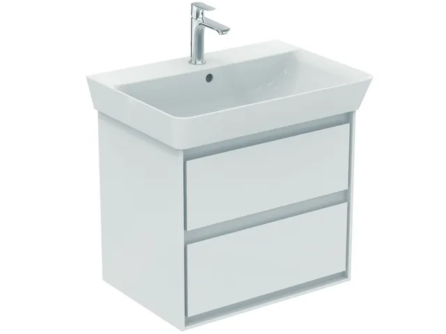Ideal Standard Connect Air Untere Schubladenfront, weiß glänzend und matt, für WTU 580 mm