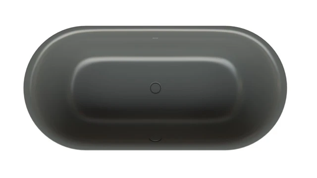 Bette oval Badewanne „BetteLux Oval Silhouette“ 190 × 90 cm in Smoke