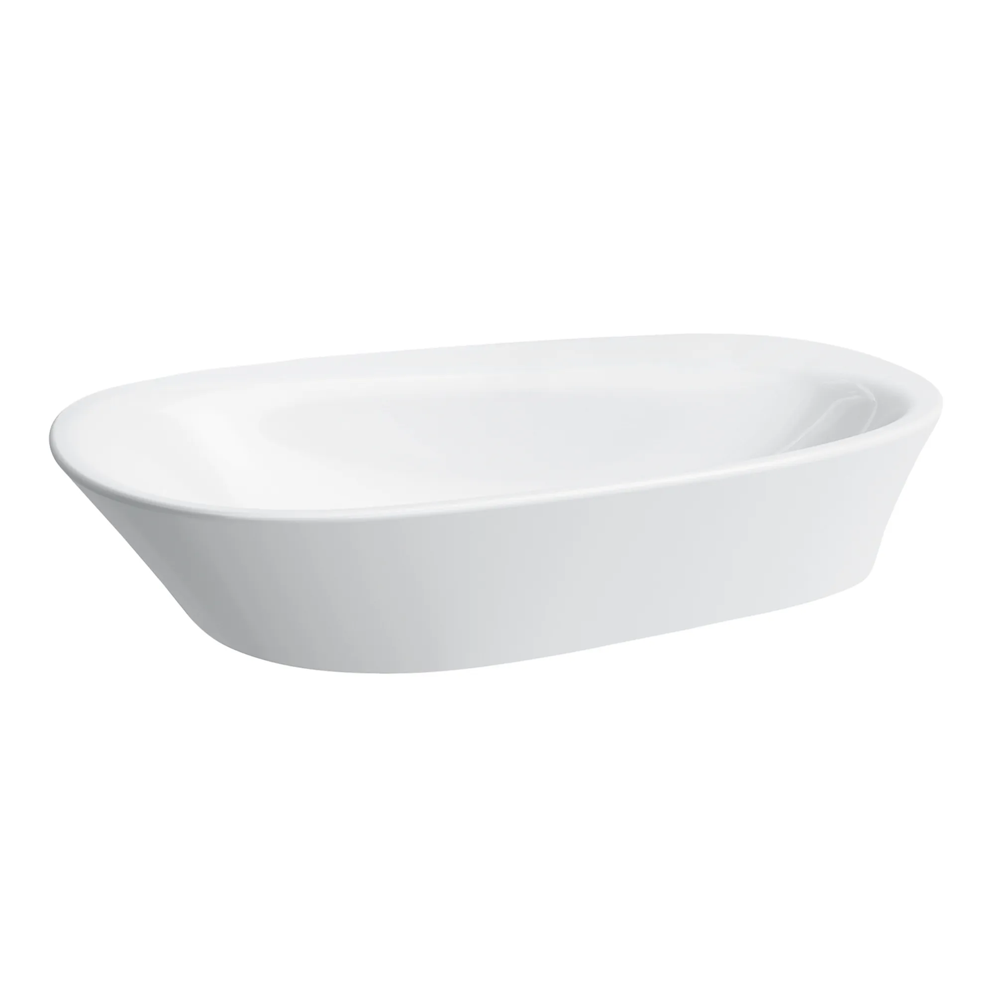 Waschtisch-Schale PALOMBA 400x600x130 1 Hahnloch rechts mit Überlauf weiß Waschtisch-Schale PALOMBA 400x600x130 1 Hahnloch rechts mit Überlauf weiß