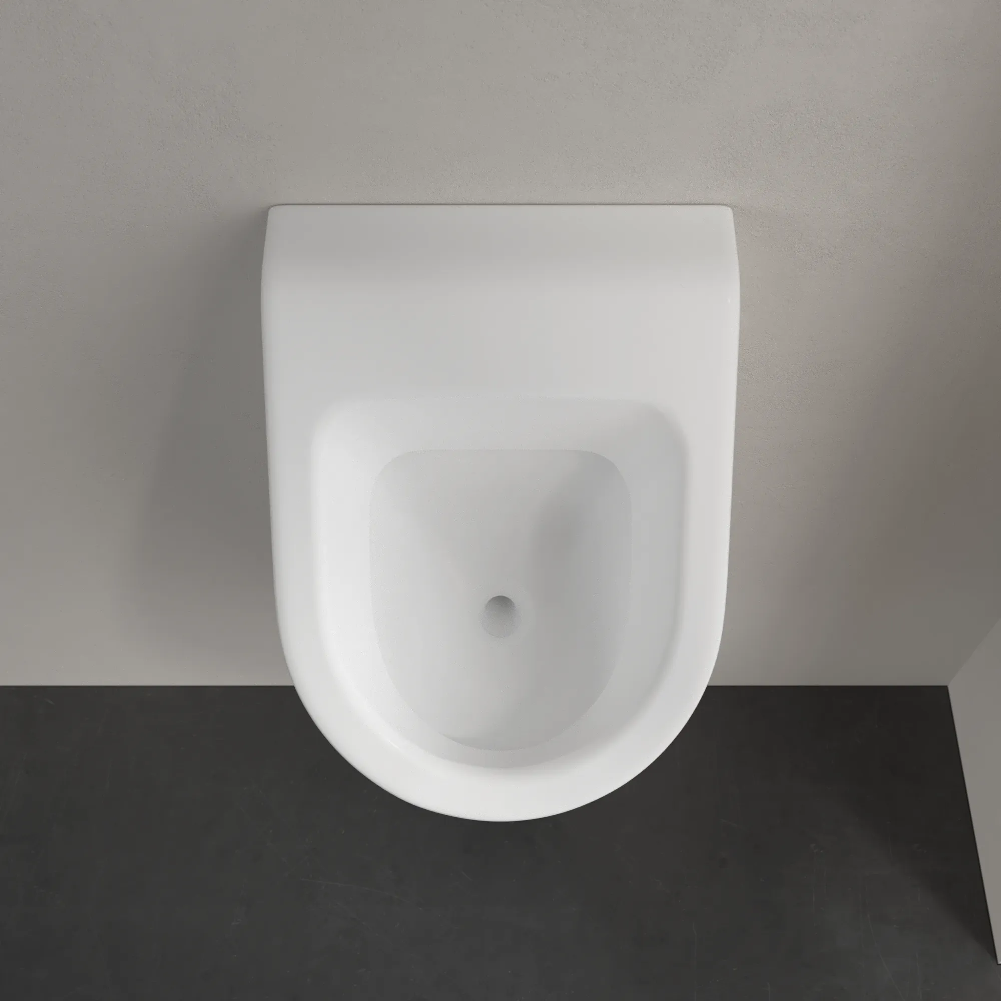 Villeroy & Boch Absaug-Urinal Subway, oval, Stone White CeramicPlus, 285 x 315 mm, Höhe 535 mm, Wandmontage Villeroy & Boch Absaug-Urinal Subway, oval, Stone White CeramicPlus, 285 x 315 mm, Höhe 535 mm, Wandmontage