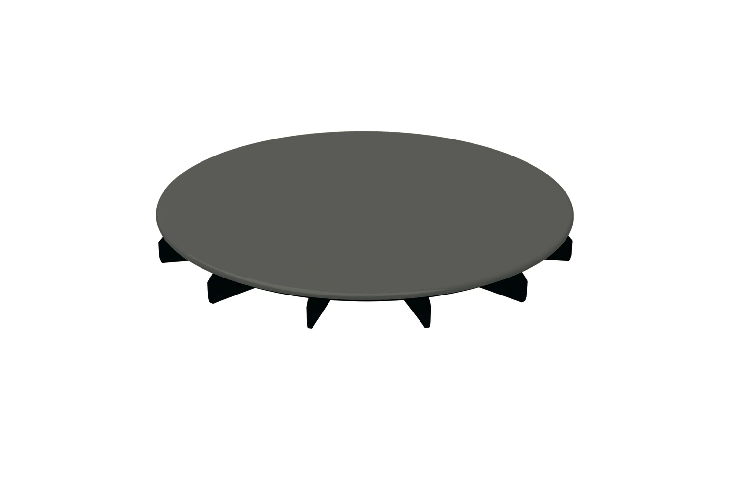 Bette Ablaufdeckel für „BetteAir“ glasiert Modell Y102 ⌀ 193,6 cm in Graphite