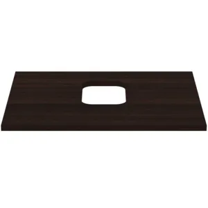 Waschtischplatte i.life B mittiger Ausschnitt für eine Schale 602x507x18mm Weiß matt Waschtischplatte i.life B mittiger Ausschnitt für eine Schale 602x507x18mm Weiß matt