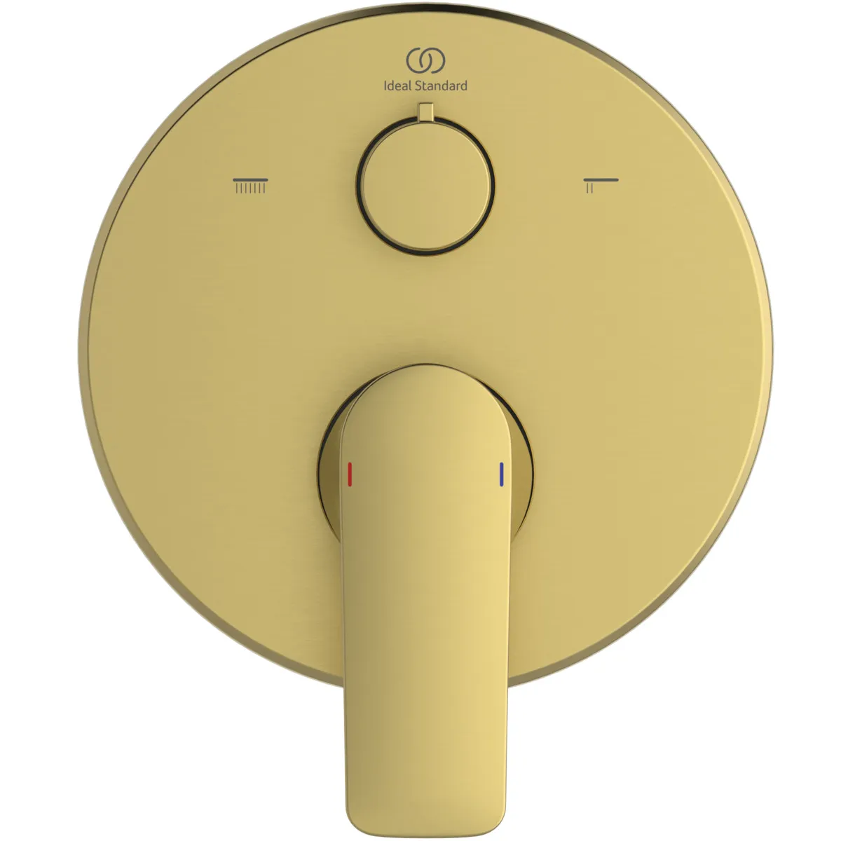 Ideal Standard Badearmatur Connect Air Unterputz Rosette Ø163 mm Brushed Gold