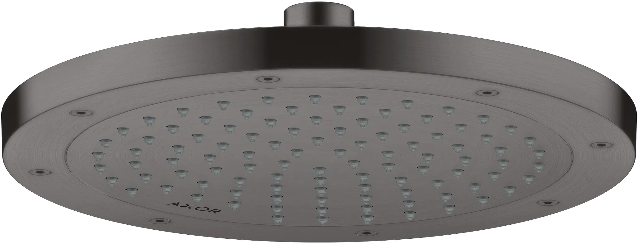 Hansgrohe AXOR ShowerSolutions Kopfbrause 245 1jet EcoSmart, Brushed Black Chrome