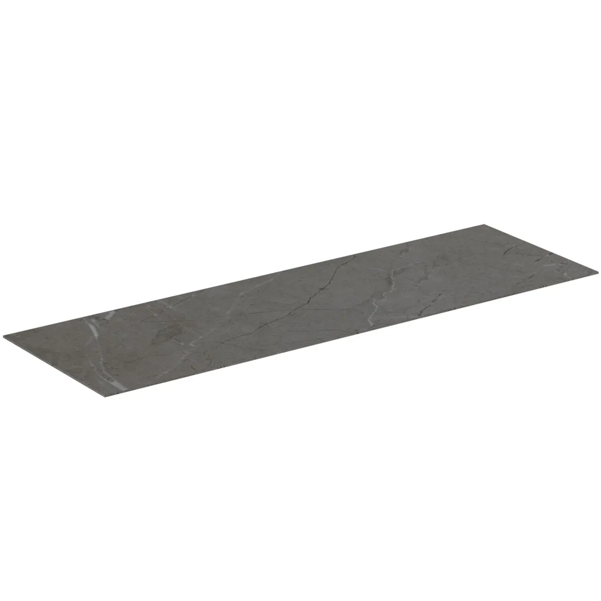 Waschtischplatte Conca, aus Keramik, 1587x505x6mm, Marmor Noir Desir Waschtischplatte Conca, aus Keramik, 1587x505x6mm, Marmor Noir Desir