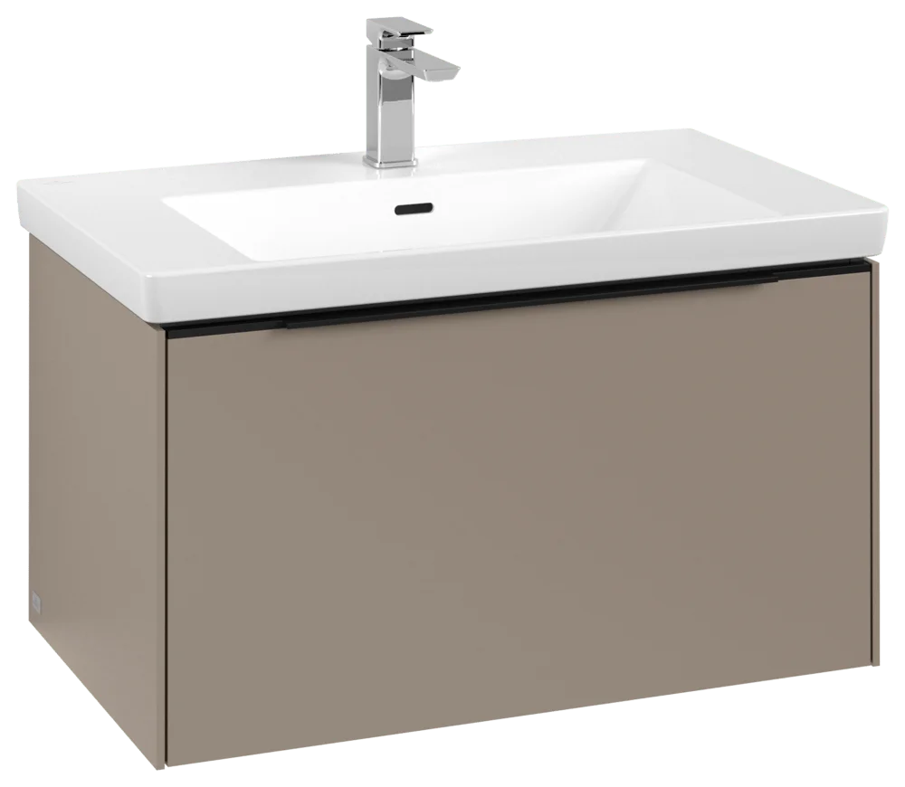 Villeroy & Boch Subway 3.0 Waschbeckenunterschrank C573L1, 772 x 429 x 478 mm, Eckig, mit LED-Beleuchtung Villeroy & Boch Subway 3.0 Waschbeckenunterschrank C573L1, 772 x 429 x 478 mm, Eckig, mit LED-Beleuchtung