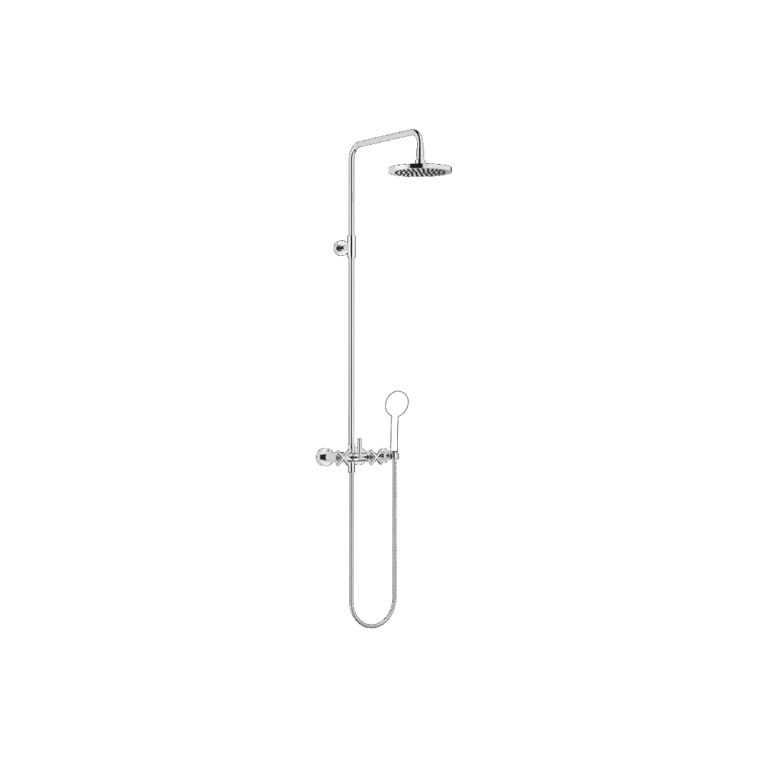 Dornbracht TARA Shower Pipe ohne Handbrause FlowReduce 220 mm - Chrom Dornbracht TARA Shower Pipe ohne Handbrause FlowReduce 220 mm - Chrom