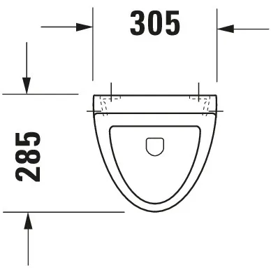 Urinal Fizz, Zulauf von hinten absaugend, ohne Deckel, ohne Fliege, weiß