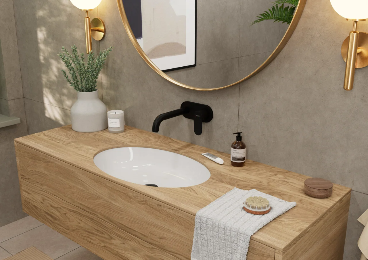 Hansgrohe Vernis Blend 2-Loch Waschtischmischer Unterputz, mattschwarz, Ausladung 207 mm, Hebelgriff, Normalstrahl, max. Durchflussmenge 5 l/min Hansgrohe Vernis Blend 2-Loch Waschtischmischer Unterputz, mattschwarz, Ausladung 207 mm, Hebelgriff, Normalstrahl, max. Durchflussmenge 5 l/min
