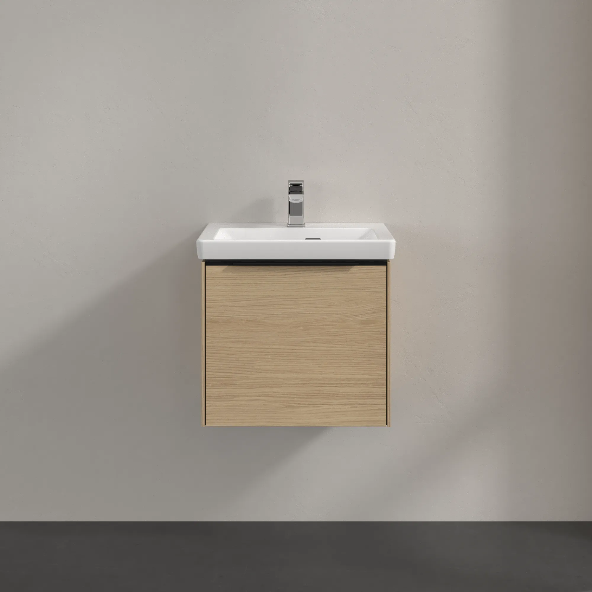 Villeroy & Boch Waschtischunterschrank „Subway 3.0“ für Schrankwaschtisch 473 × 429 × 408 mm Nordic Oak, für Becken mittig