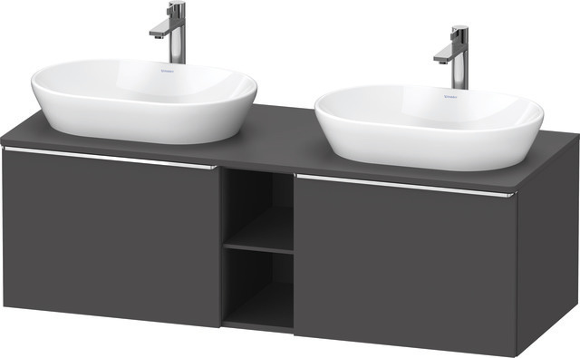 Duravit Waschtischunterschrank wandhängend „D-Neo“ 140 × 45,9 × 55 cm