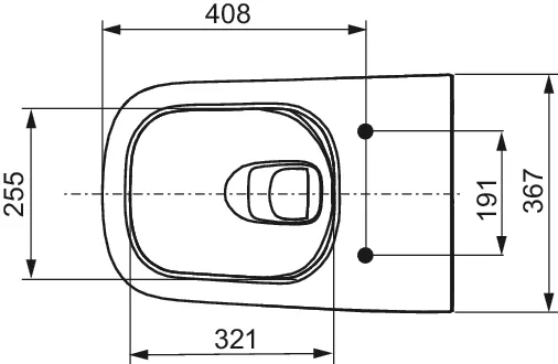 TECE WC „neo“, Befestigung verdeckt, ohne Spülrand TECE WC „neo“, Befestigung verdeckt, ohne Spülrand