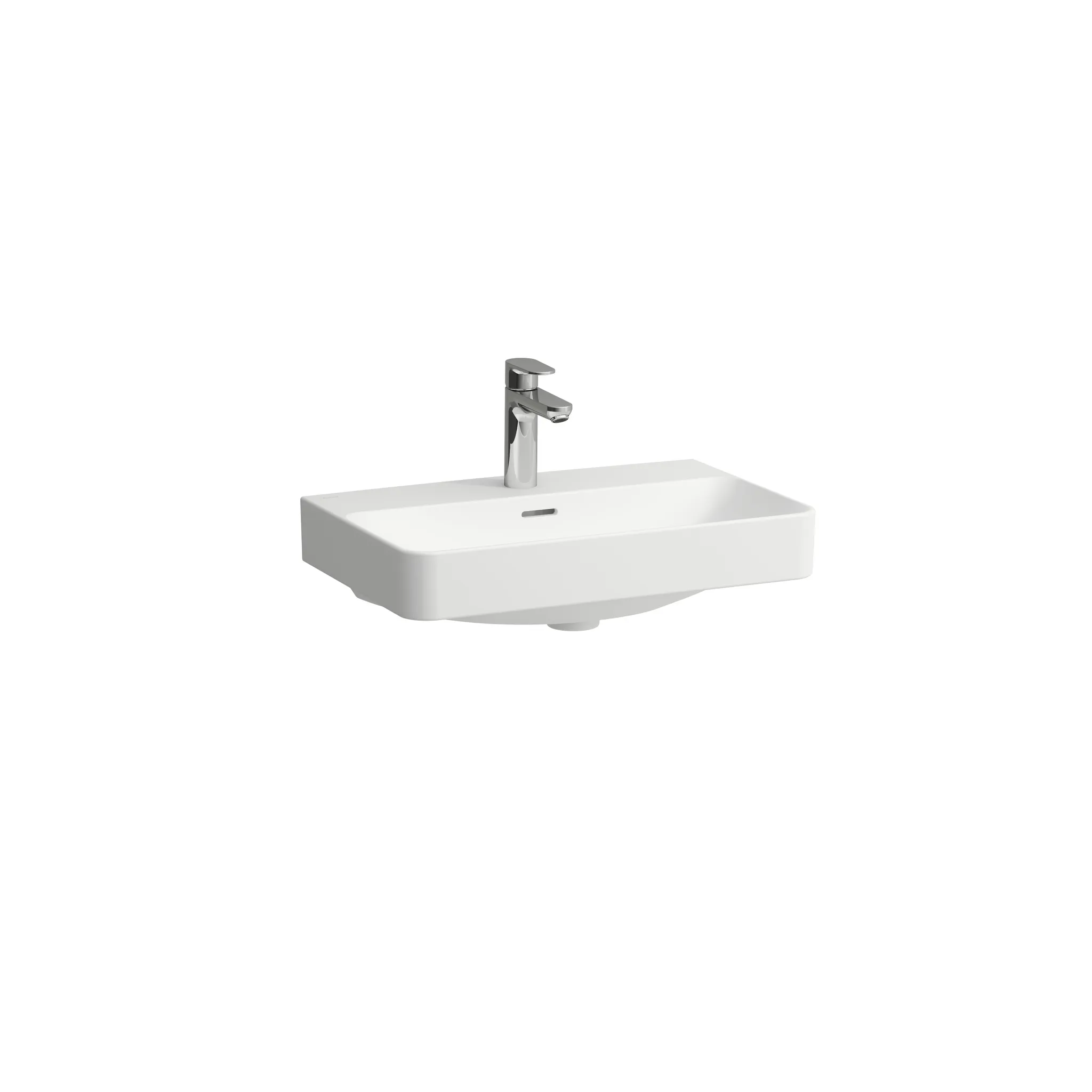 PRO X Waschtisch 818863 Compact 1HL m. mÜL, 600x380, weiß PRO X Waschtisch 818863 Compact 1HL m. mÜL, 600x380, weiß