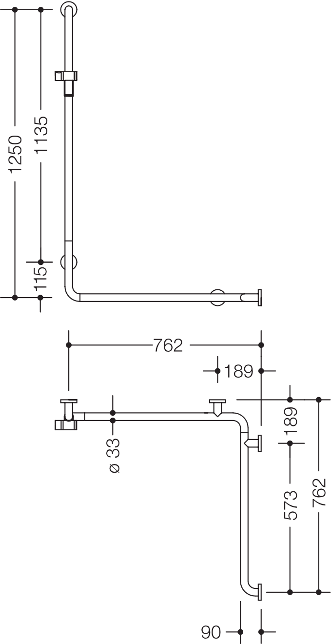 HEWI Haltegriff „Serie 805“